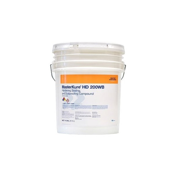 Master Builders MasterKure HD 200WB Curing Aid Hardening and Dustproofing Compound 5 Gallon 57152856 - main
